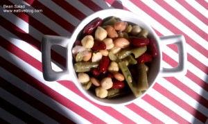 Bean Salad from www.eatliveblog.com
