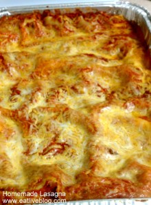 Easy Homemade Lasagna