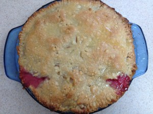 Pear Cranberry Pie for Thanksgiving