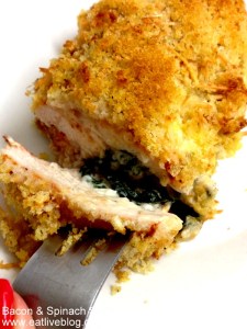 Bacon stuffed chicken breast recipe