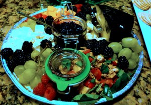 Cheese platter for the holidays